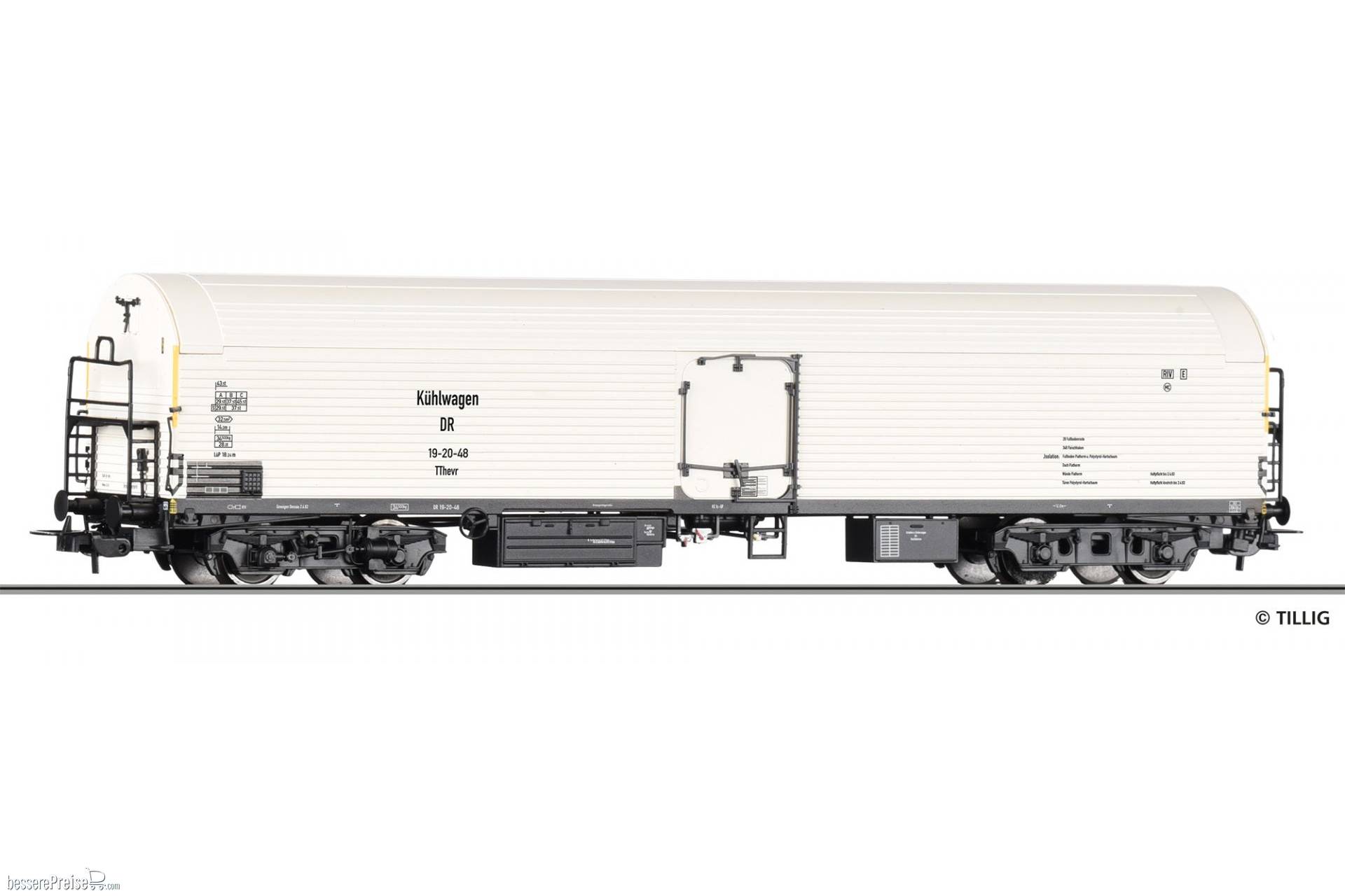 Eiskühlwagen TThevr der DR, Ep. III