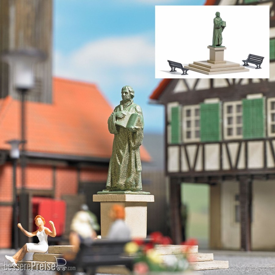 Busch H0 (1:87) 7730 - Mini-Welt: Lutherdenkmal | Modellbahn | Modelleisenbahn