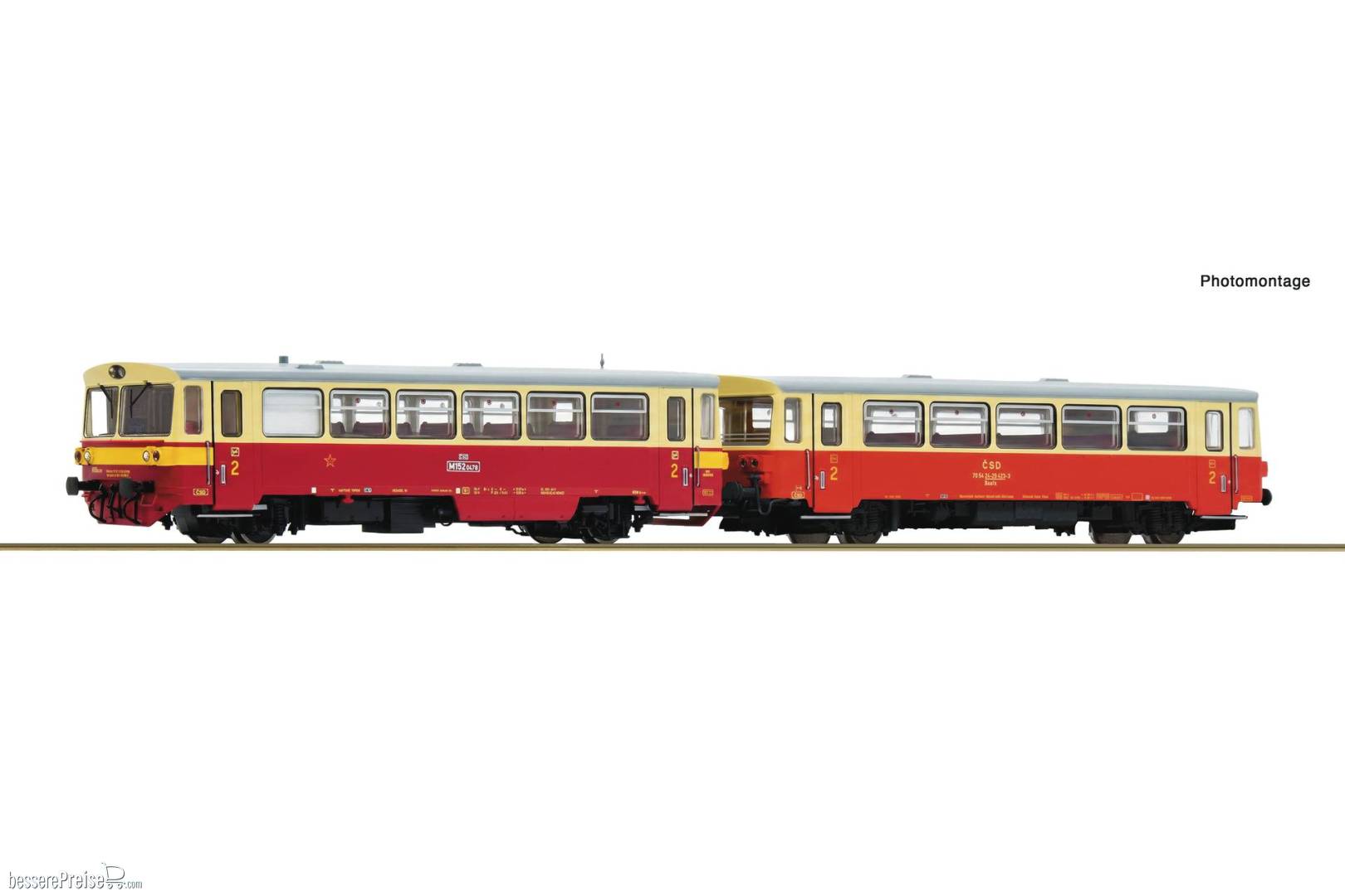 Dieseltriebwagen M152 + Beiwagen CSD DC-Snd.