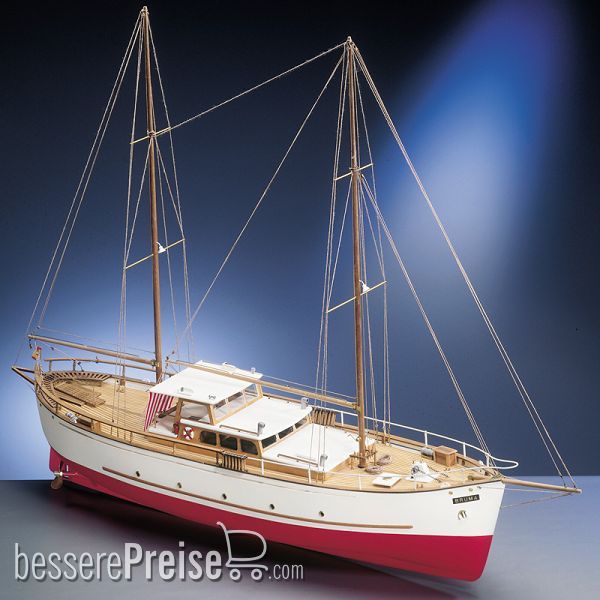 MANTUA 800736 - Bruma Motor-Segelyacht Baukasten | Modellbau