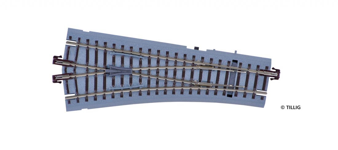 Tillig H0m 83821 - Bettungsgleis braun H0m/TT | Modellbahn | Modelleisenbahn