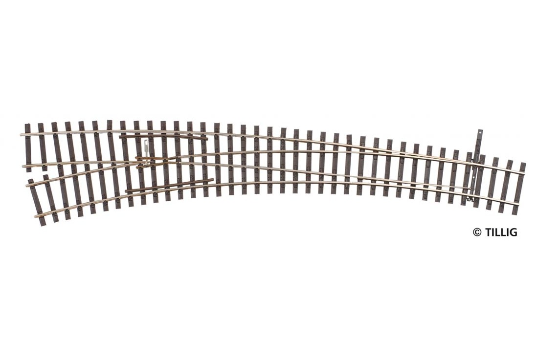 Tillig H0 (1:87) 85314 - Innenbogenweiche links | Modellbahn | Modelleisenbahn