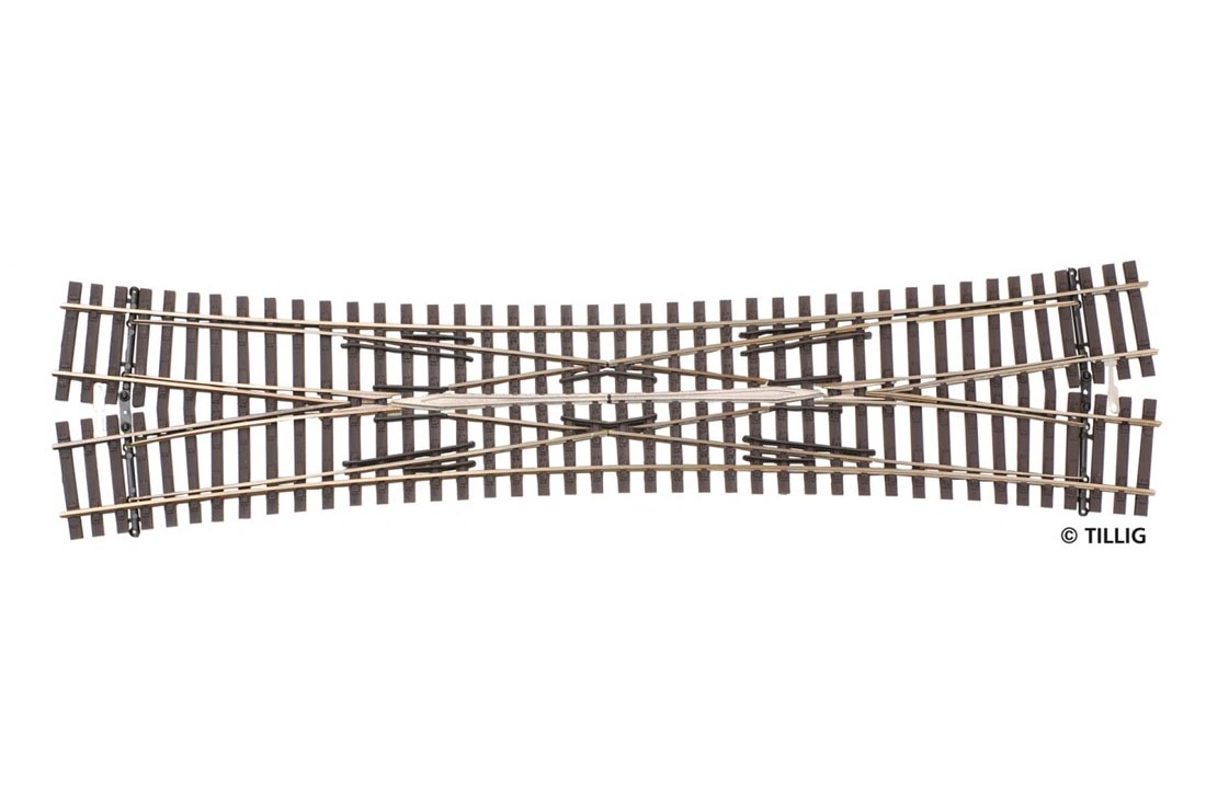 Tillig H0 (1:87) 85391 - Doppelkreuzungsweiche | Modellbahn | Modelleisenbahn