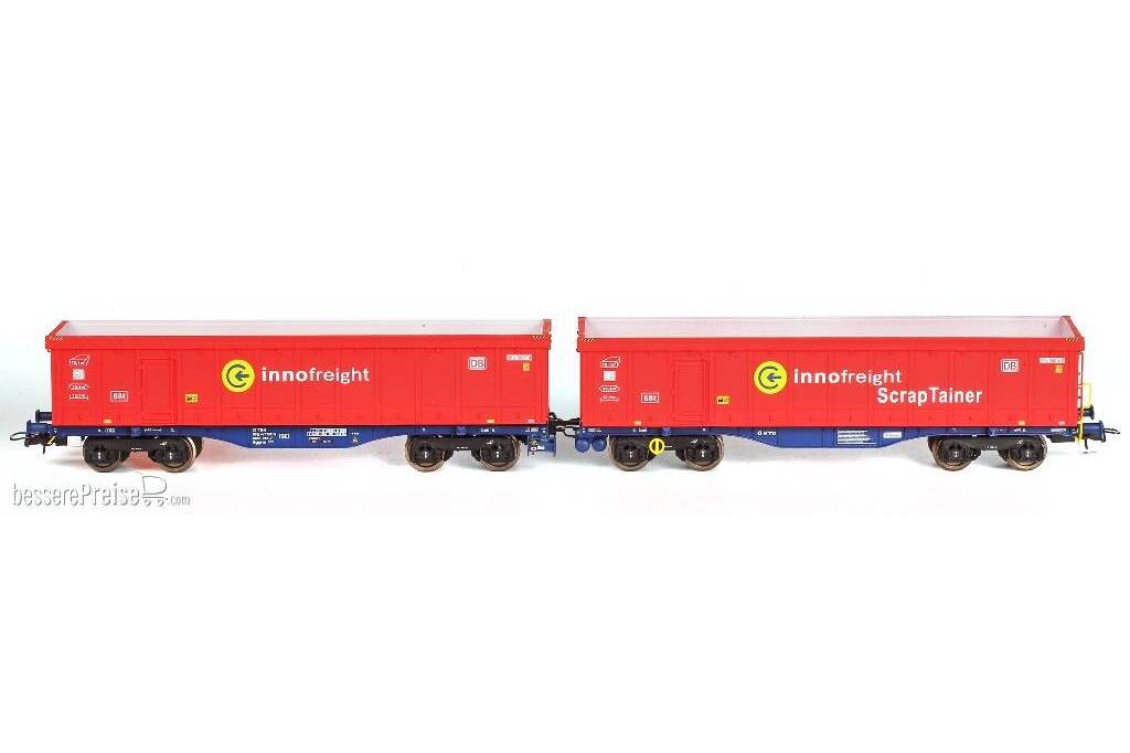 B-Models 90604 DB VTG Scrap-Tainer Doppelwaggon Innofreight Ep.VI H0 NEU+OVP | Zustand: Neu