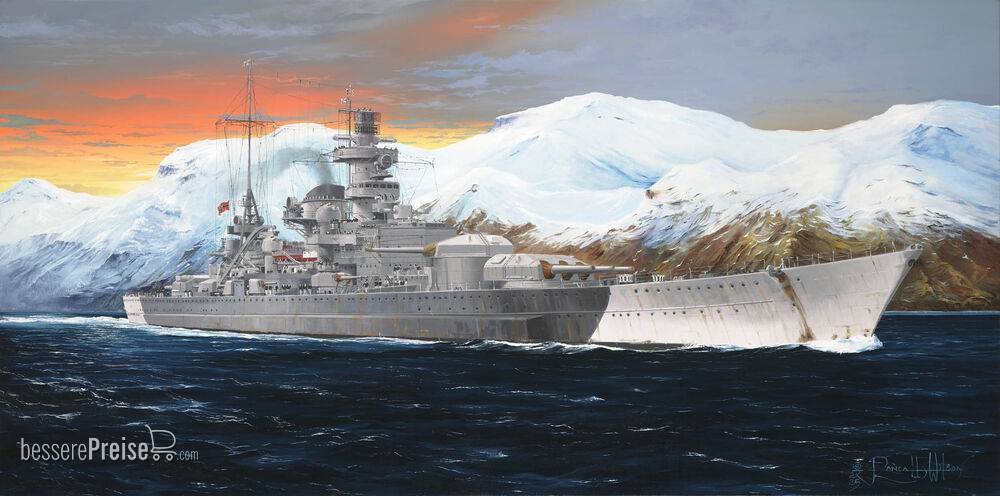 Trumpeter 05361 - German Scharnhorst Battleship | Modellbau
