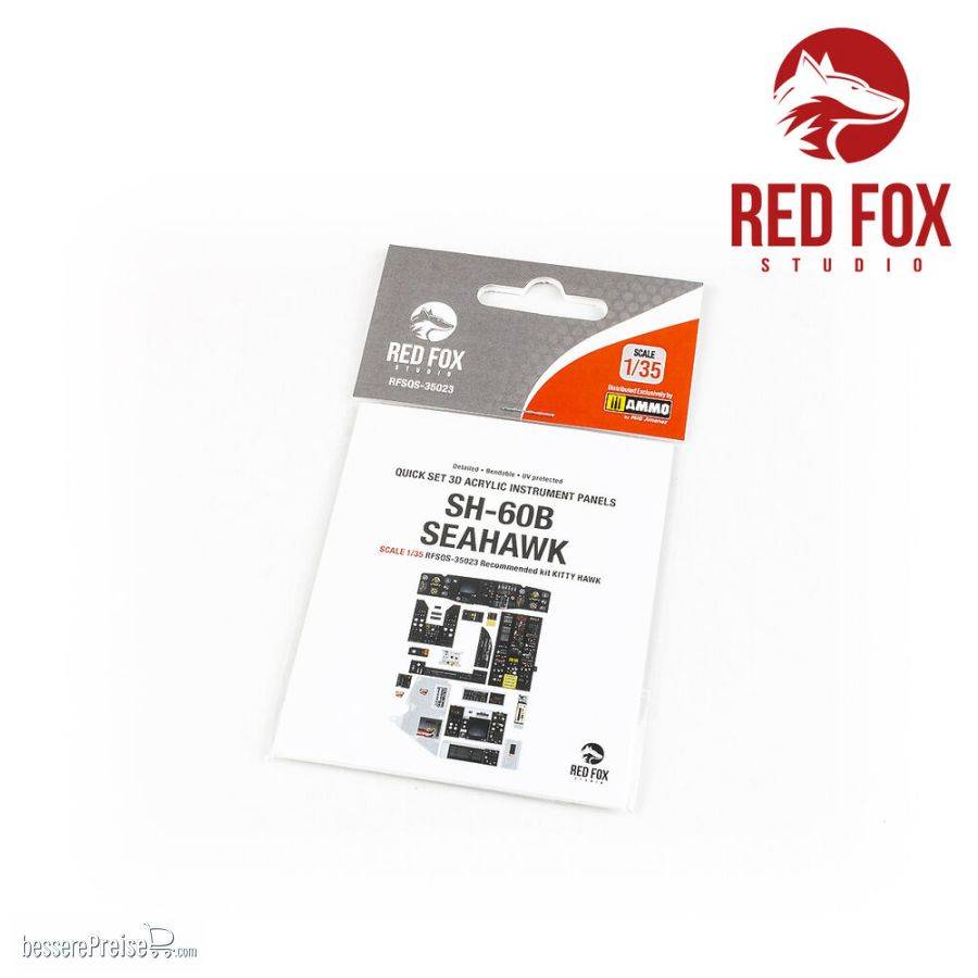 Red Fox Studio RFSQS-35023 - 1/35 SH-60B Seahawk (for Kitty Hawk kit) | Modellbau