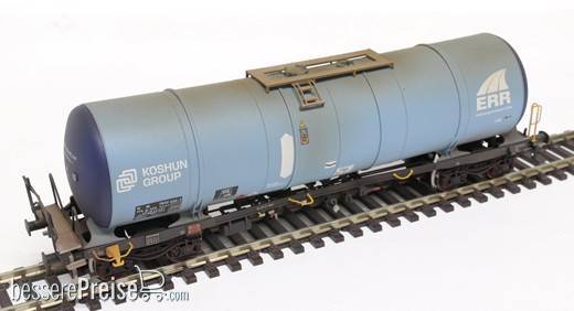Kesselwagen Zacns 88 ERR / Koshun 1 - Ep.VI - in blauer Farbgebung und gealtert