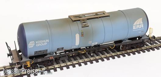 Kesselwagen Zacns 88 ERR / Koshun 2 - Ep.VI - in blauer Farbgebung und gealtert