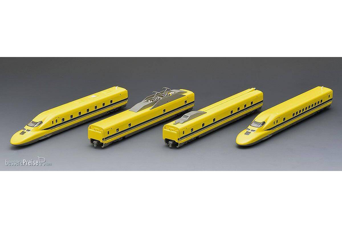 Tomytec 974801 - Dr. Yellow, Startset mit 4 Wagen