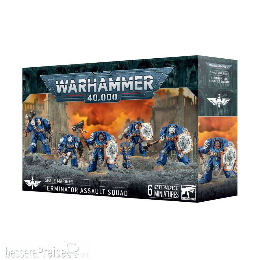Games Workshop 99120101454 - SPACE MARINES: TERMINATORSTRUMTRUPP 48-34 | Tabletop