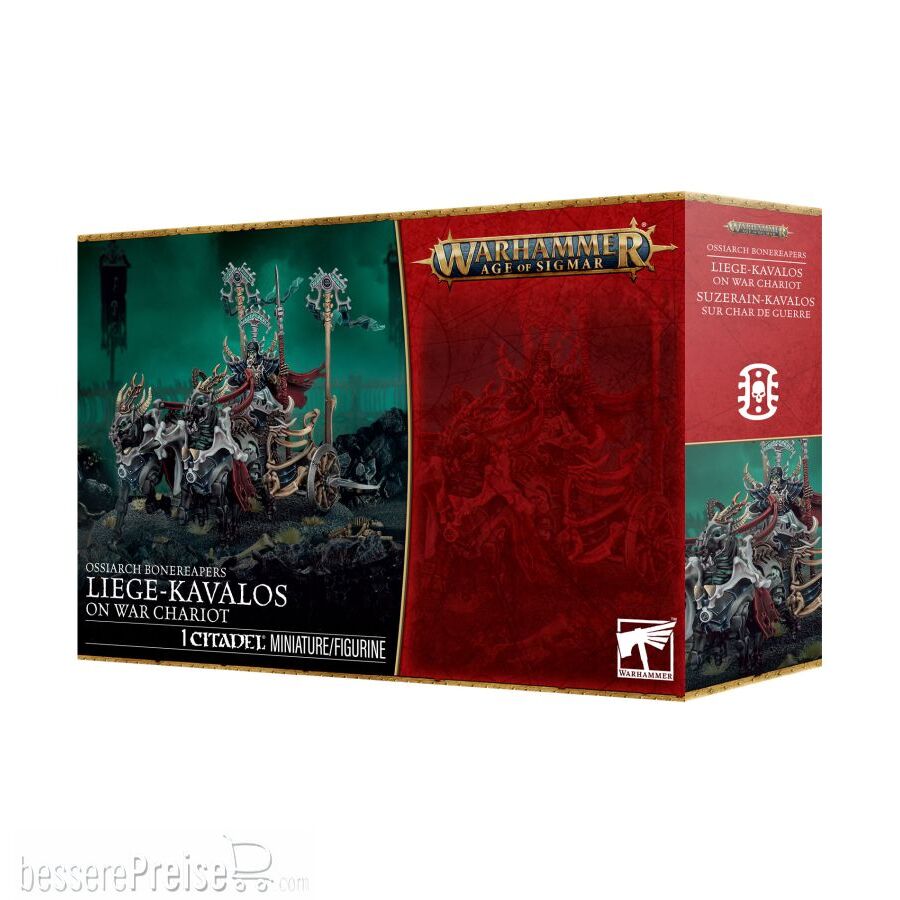 Games Workshop 99120207200 - MORTEKFÜRST AUF KAVALOS-KRIEGSSTREITWAGN 94-36 | Tabletop