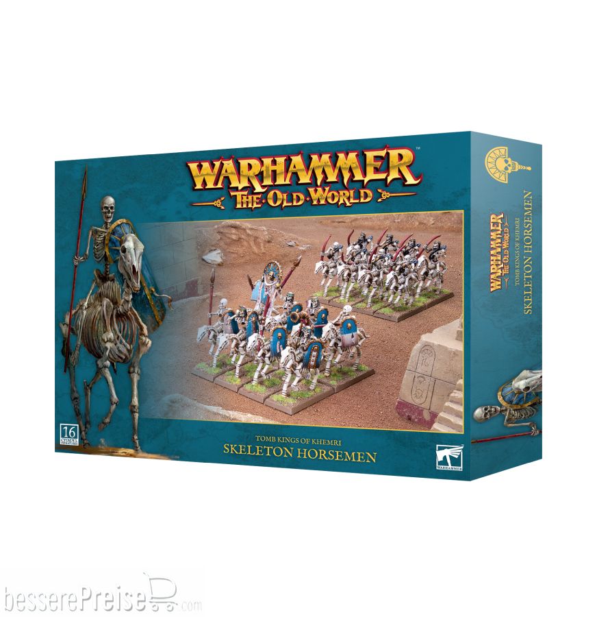 Games Workshop 99122717003 - TOMB KINGS OF KHEMRI: SKELETON HORSEMEN 07-10 | Tabletop