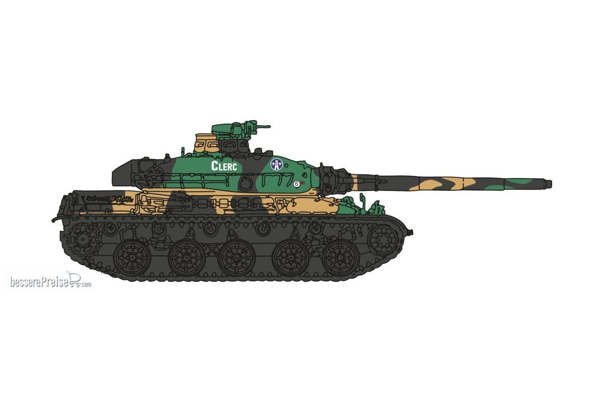 Tank AMX 30 1DB 1RC CLERC N°141 - Road position 3 colours tones