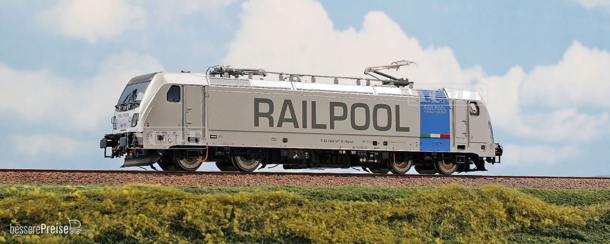 E-Lok TRAXX 494 577 in “RAILPOOL” Lackierung - Ep.VI