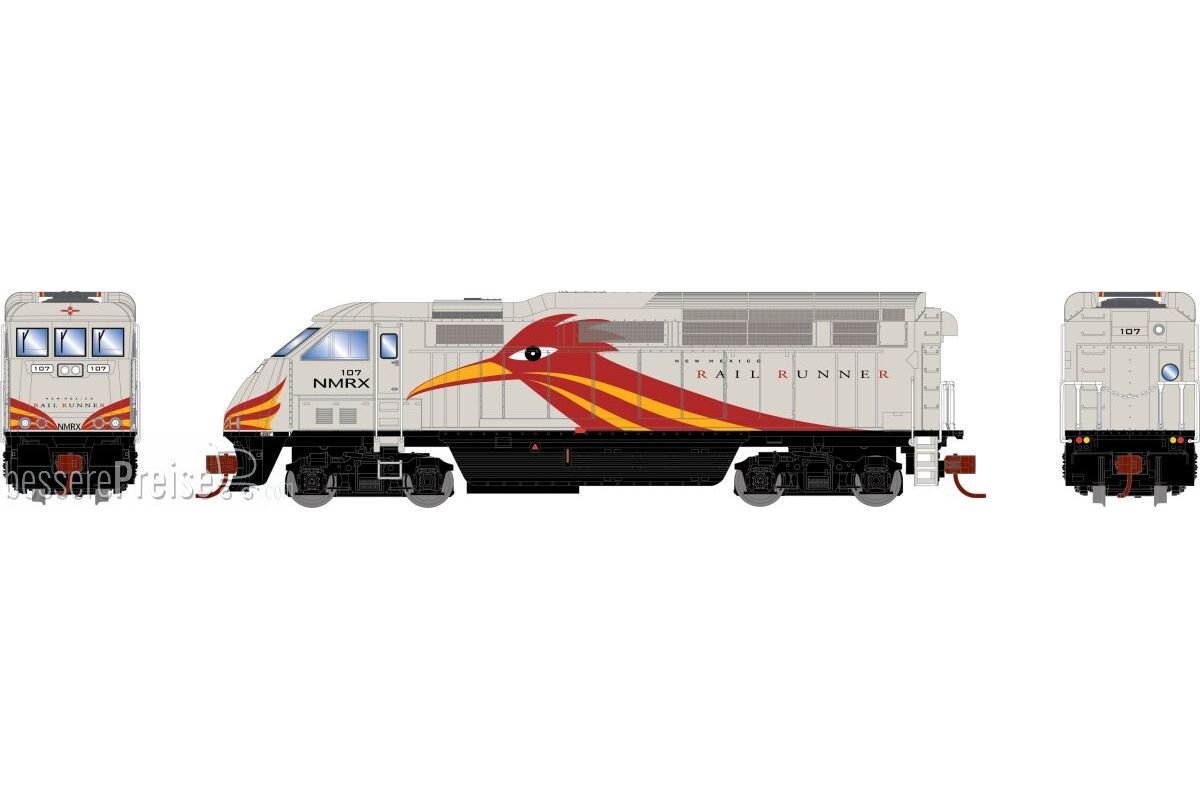 EMD F59PHI Diesel Locomotive w/o Sound NMRX #107