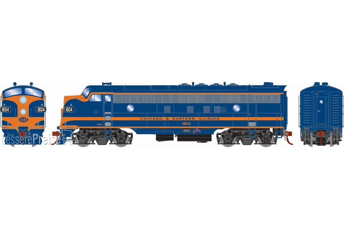 EMD FP-Unit Series Diesel Locomotive w/ Sound CEI #1604