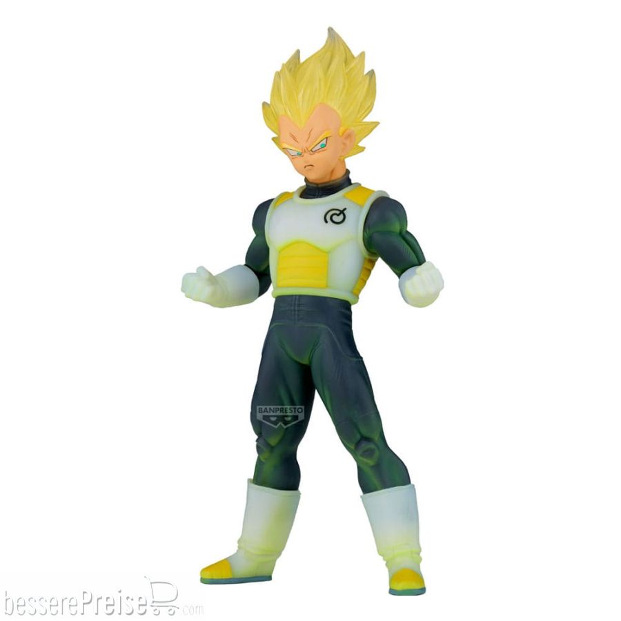 Banpresto BAN-PZ69649P - Dragon Ball Super Clearise PVC Statue Son Goku & Vegeta Version B: Vegeta 21 cm