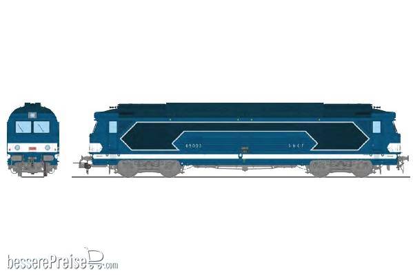 Diesel Locomotive BB 69002, Modern cabin, number plates, CHALINDREY SNCF Era IV - AC Sound