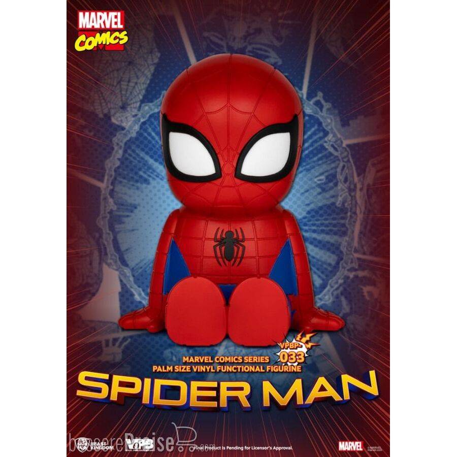 Beast Kingdom Toys BKDVPBP-033 - Classic Marvel Comics Piggy Vinyl Spardose Spiderman 12 cm