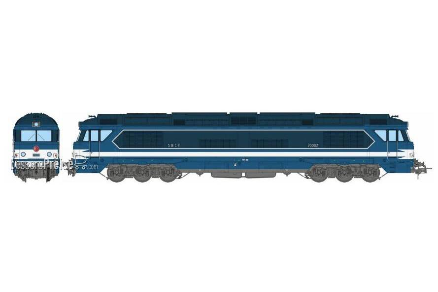 Diesellokomotive CC-70002 "Chalindrey" der SNCF - Ep.III-IV - AC SOUND