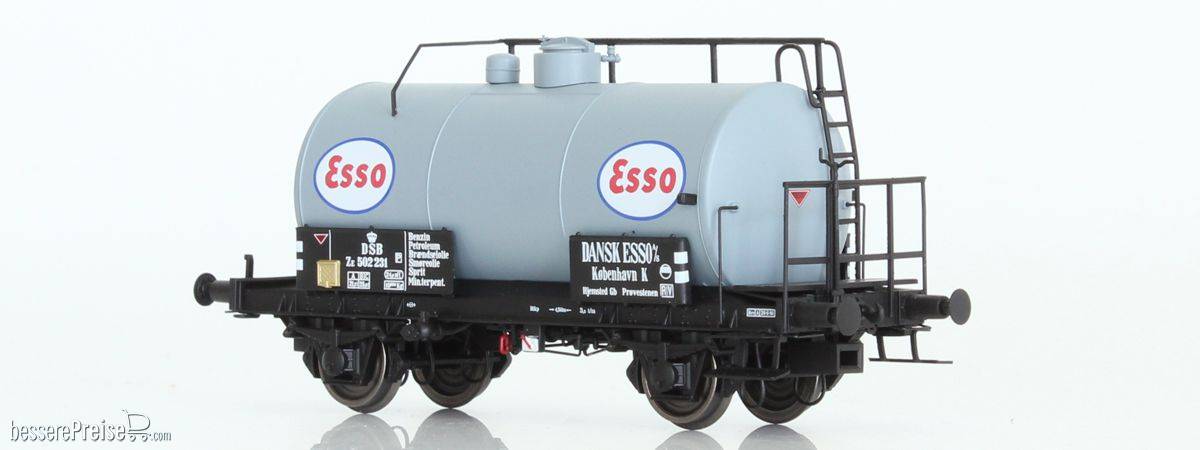 Kesselwagen DSB ZE 502 231, ESSO, approx. 1955-68