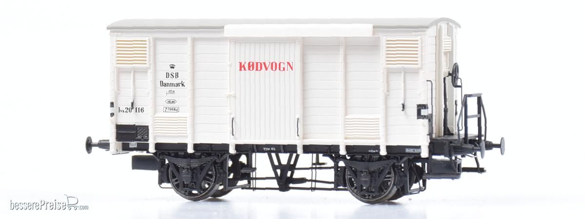 DSB IVK 20116 Bremsebühne, Speichenradsatz, 1952-59