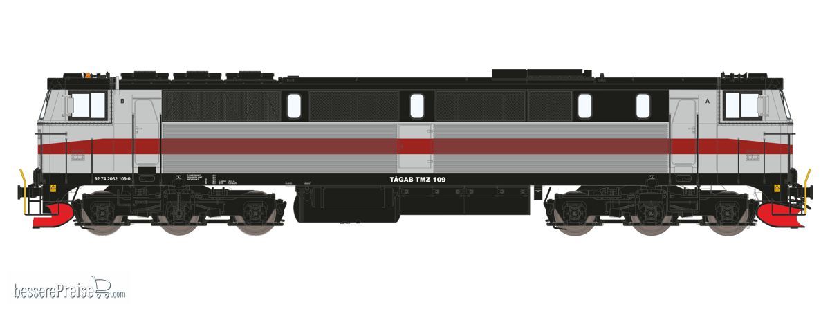 Dekas DK-8750554 TÅGAB TMZ 109, DC, LokSound