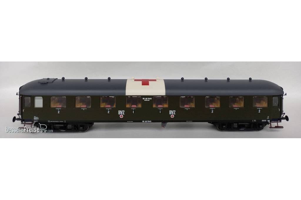 Reisezugwagen NS AB7543 Rotes Kreuz