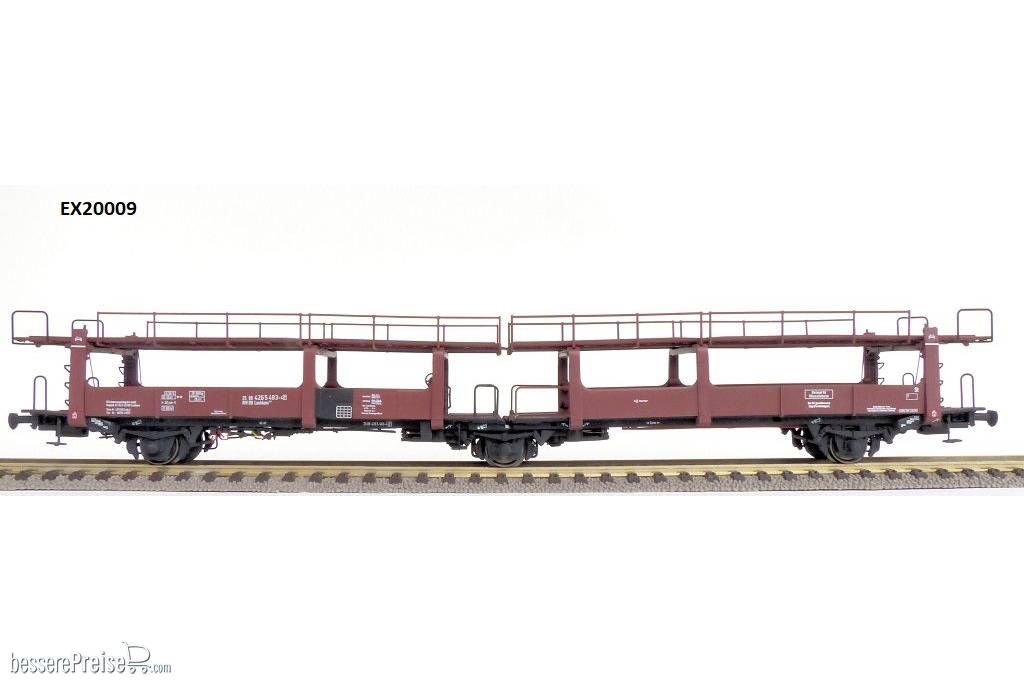 DB-ATG Laekkms 542 Autotransporter Blechverkleidung 21 RIV 80 DB 426 5 483-4 P(ex 20007C), (Ohne Federpuffer)