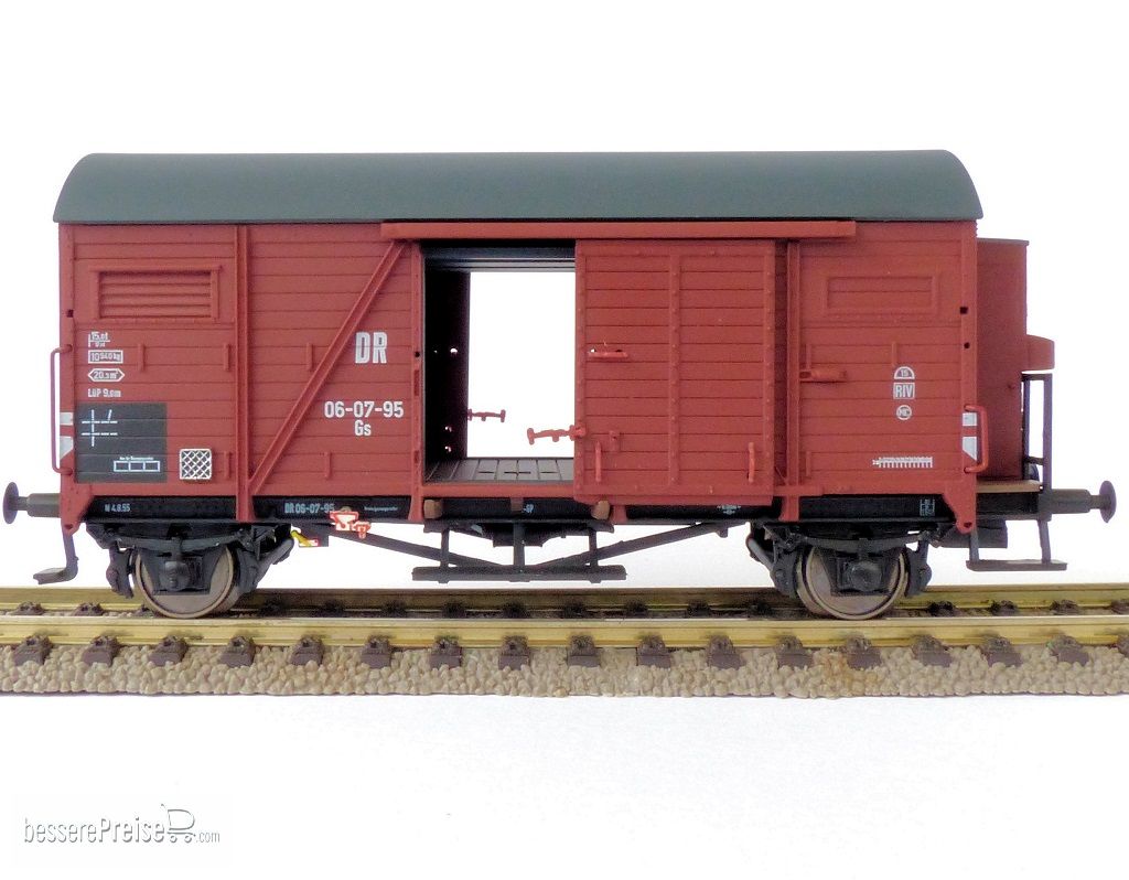 DR Nordhausen gedeckter Wagen Gs (Bremserhaus/Gleitlager) Nr. 2