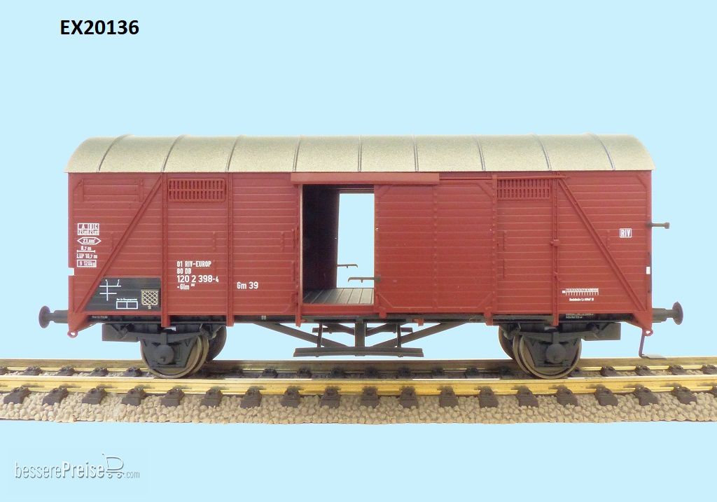 DB Bremen gedeckter Wagen Glm (EUROP) Nr. 120 2398-4