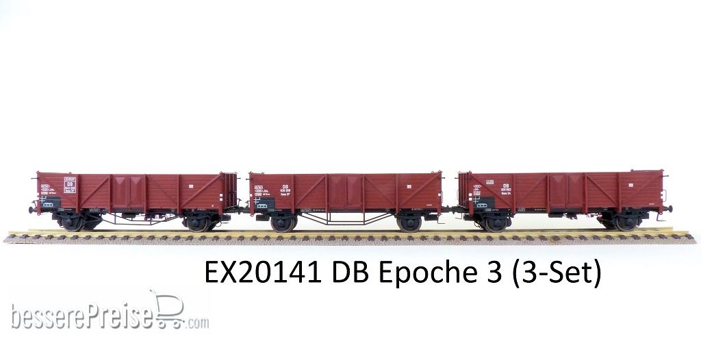 DB Klagenfurt Omm34 (Blechtür) (A), DB Duisburg Omm37 Leitwagen (Blechtür) (B), DB Duisburg Omm37 (EUROP) (Blechtür) (C)