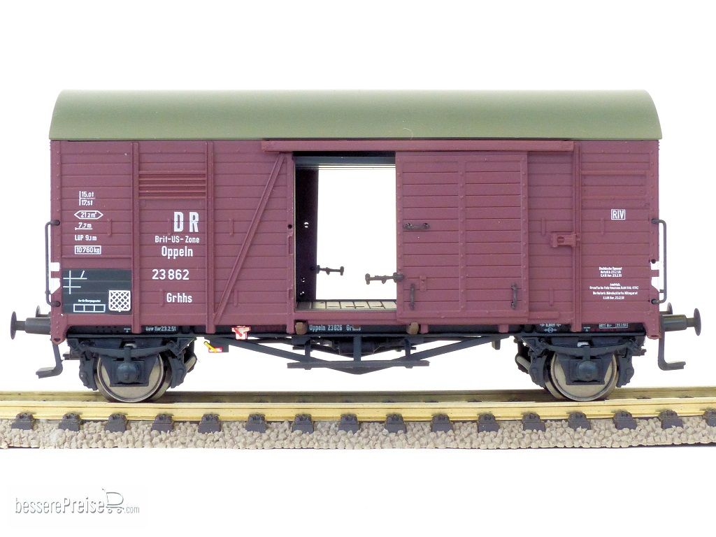 DR Oppeln BRIT-US-zone Güterwagen Mitroparot