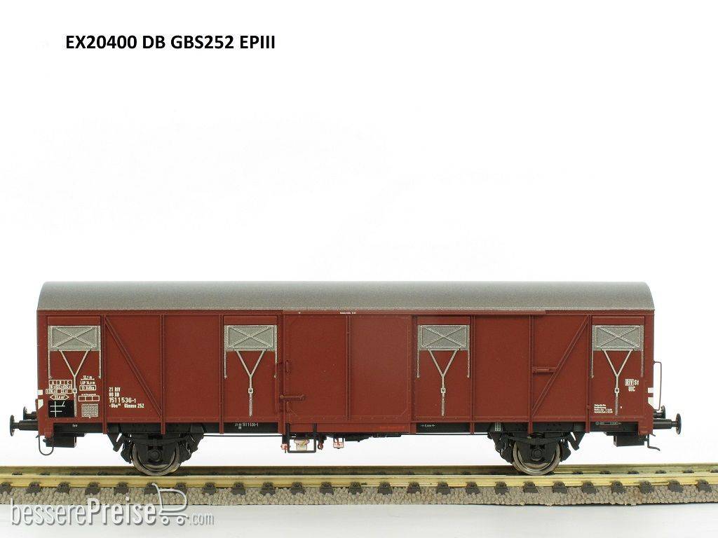 DB Güterwagen Glmms 252 Epoche III