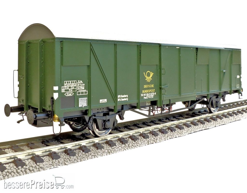 DB Güterwagen DBP Post2ss-t/13 Gms 254 NR. 2 Epoche IV