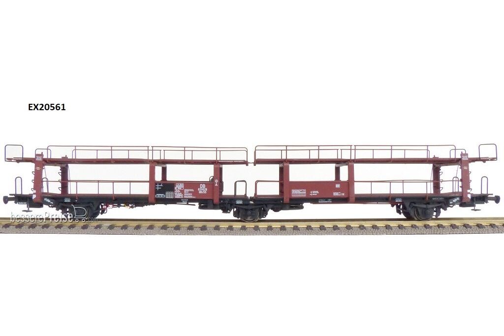 DB Offs 55 Autotransporter 631 629 Originalversion ABC Raster, (ohne Federpuffer)
