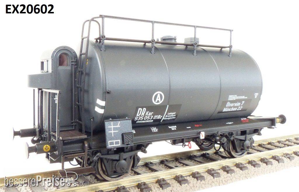 DRG 30m3 Leichtbau Uerdinger Bauart Kesselwagen Ölvereine mit Bremserhaus DR Kar 935 053 P
