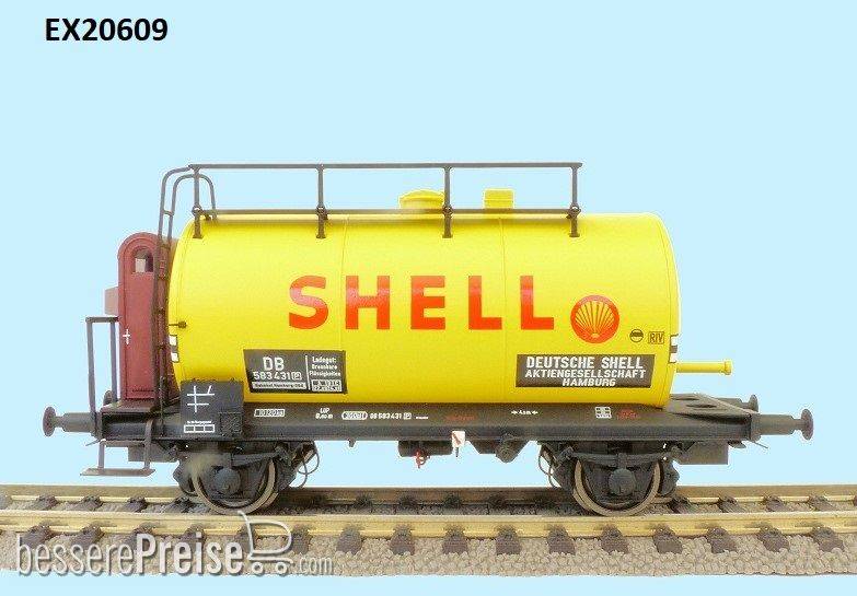 DB 30m3 Leichtbau Uerdinger Bauart Kesselwagen Shell
