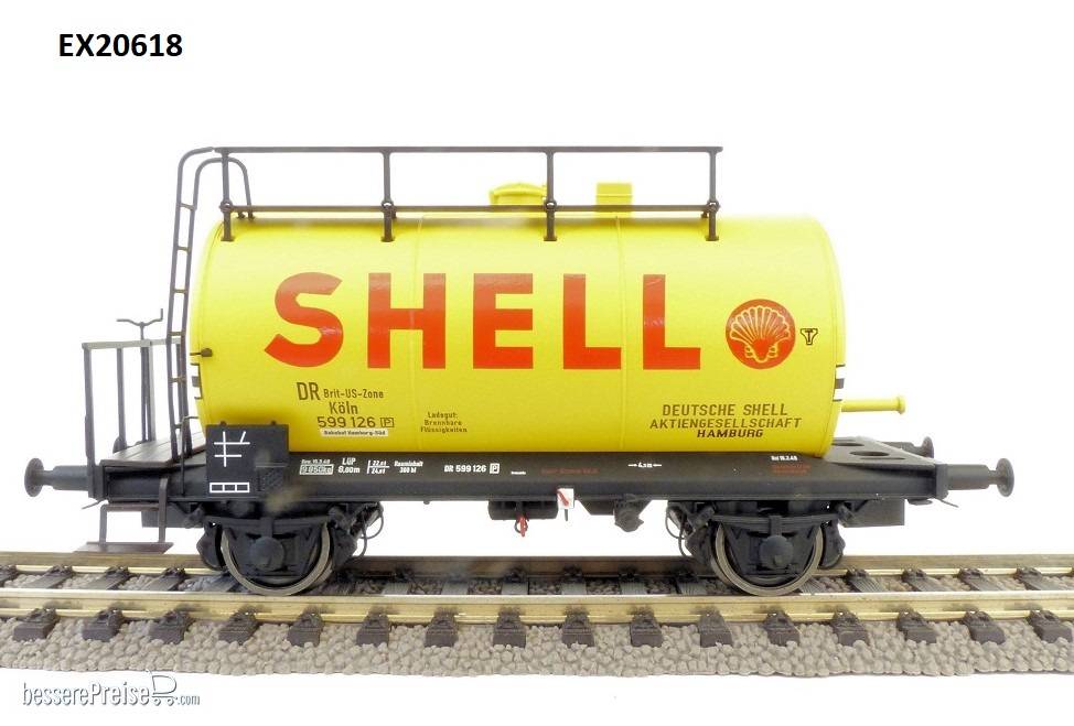 DR-Zone 30m3 Leichtbau Uerdinger Bauart Kesselwagen Shell
