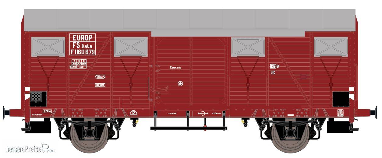 FS.Gs EUROP mit aluminium Luftklappen Nr. F 1169071