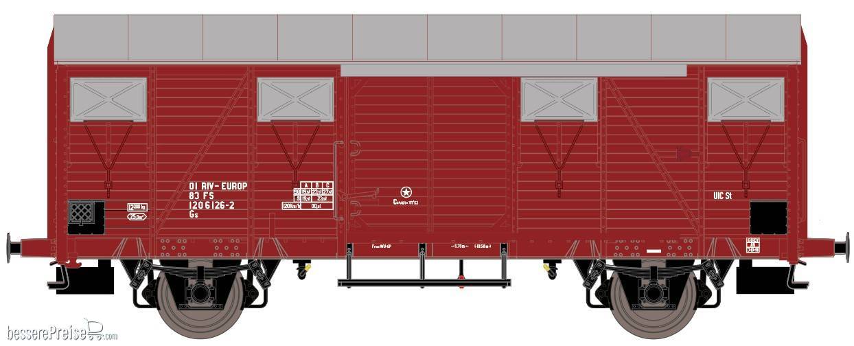 FS.Gs EUROP mit aluminium Luftklappen