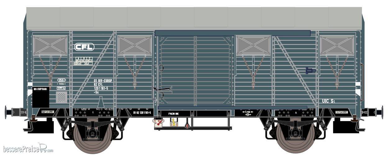CFL .Gs EUROP Güterwagen Grau