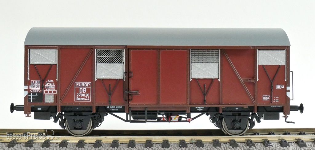 DB Gmms 44 EUROP mit aluminium Luftklappen Epoche III Nr. 270020