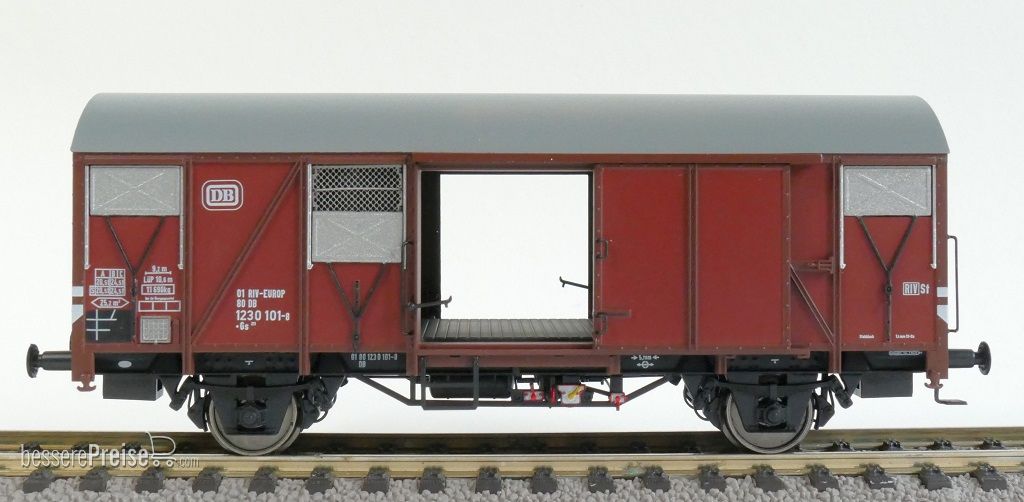 DB Gs 211 EUROP mit aluminium Luftklappen Epoche IV Nr. 123 0 101-8
