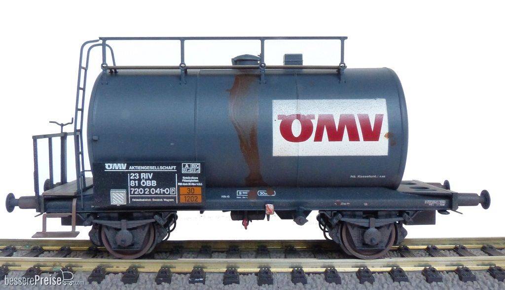 ÖBB 30m3 Uedinger Kesselwagen OMV Nr.23 81 720 2 041-0 Epoche IV (Verschmutzt)