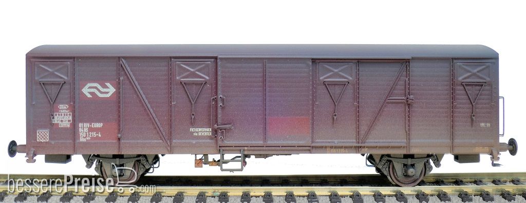 NS Gbs EUROP Güterwagen Nr. 150 1215-4 Epoche IV (Verschmutzt)