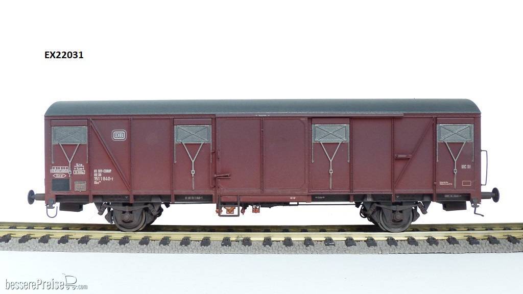 DB GBS252 EUROP Güterwagen Nr.151 1840-1 Epoche IV (Verschmutzt)