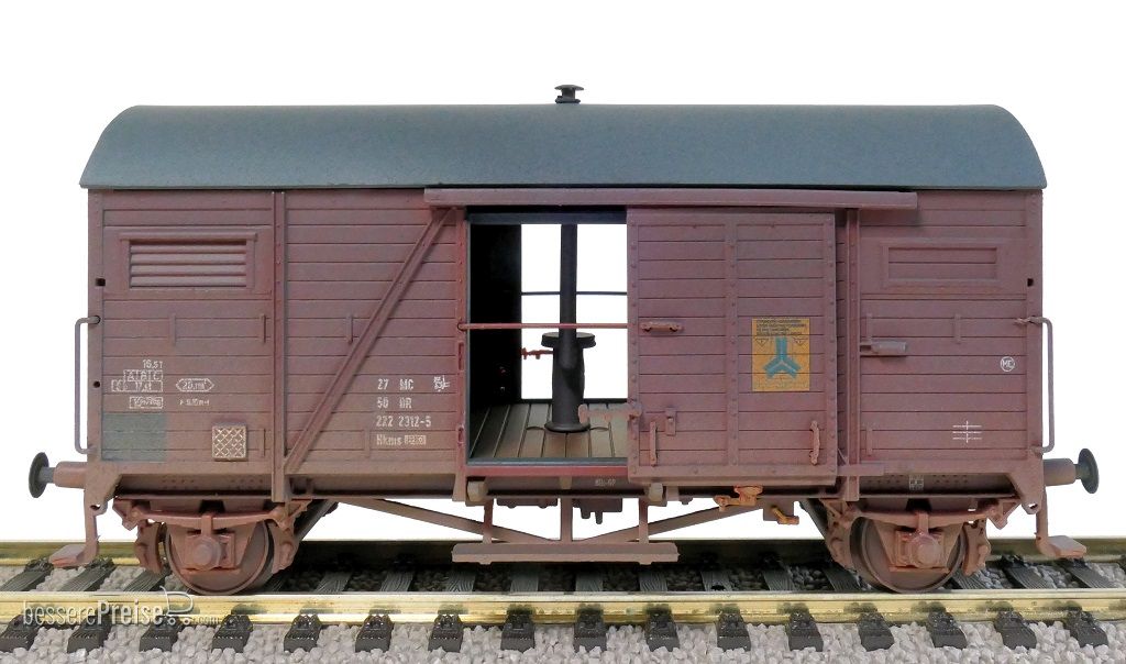 DR Nordhausen Hkms Nr. 222 2312-5 Epoche IV (Verschmutzt)