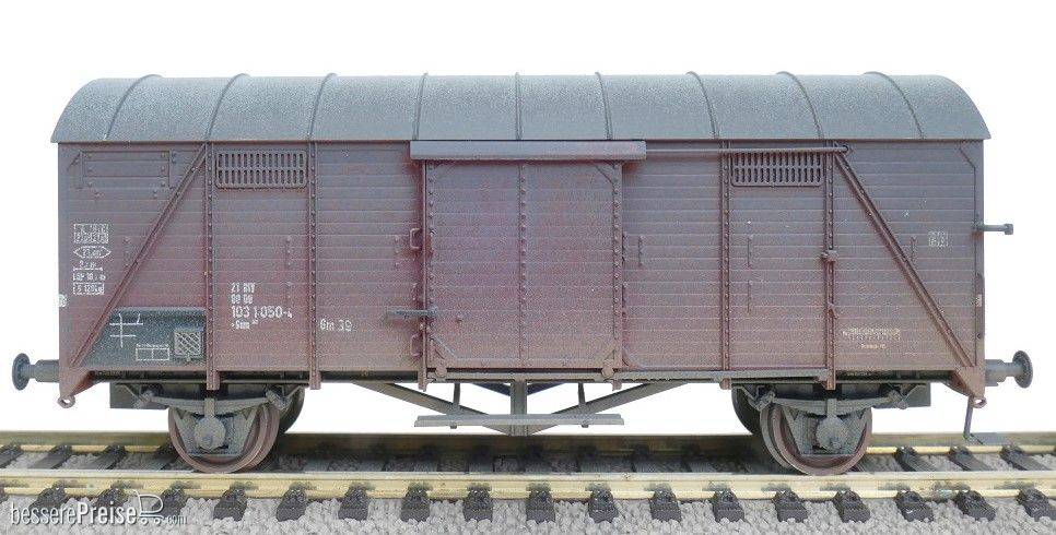 DB Bremen gedeckter Wagen Glm Epoche IV (Verschmutzt)
