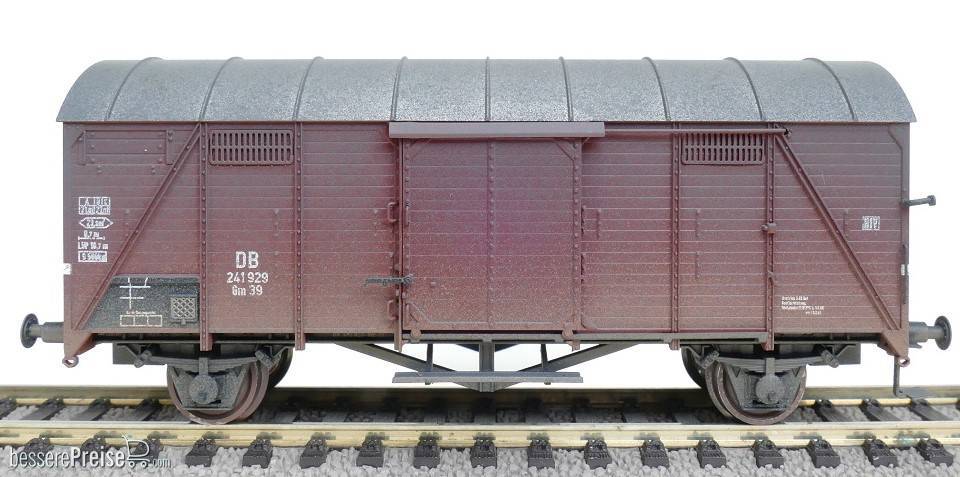 DB Bremen gedeckter Wagen Gm/Gms39 Epoche III (Verschmutzt)